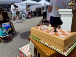 Chess game for sale at The Lucky Flea