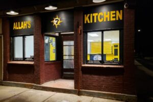 Front of Allah's Kitchen Vegan
