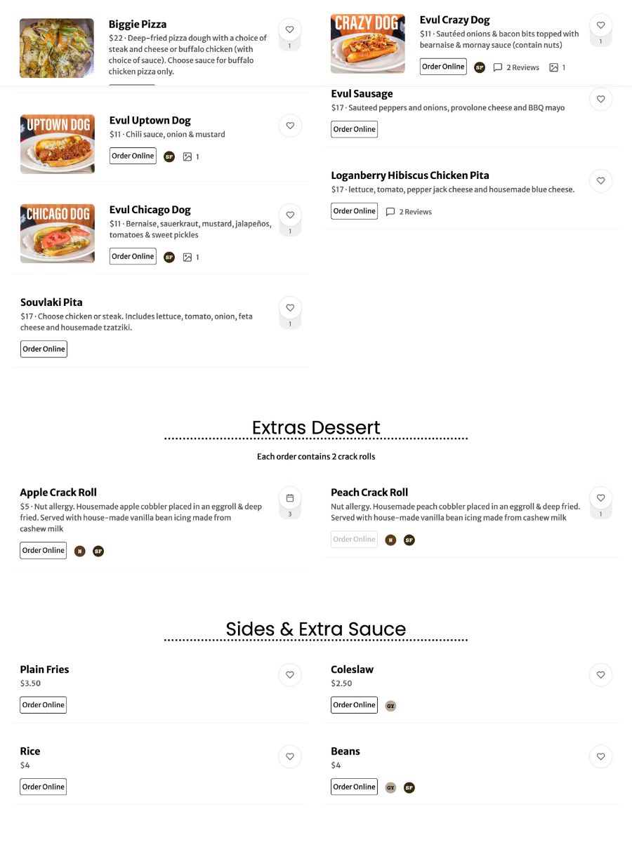 Guud & Evul Menu page3