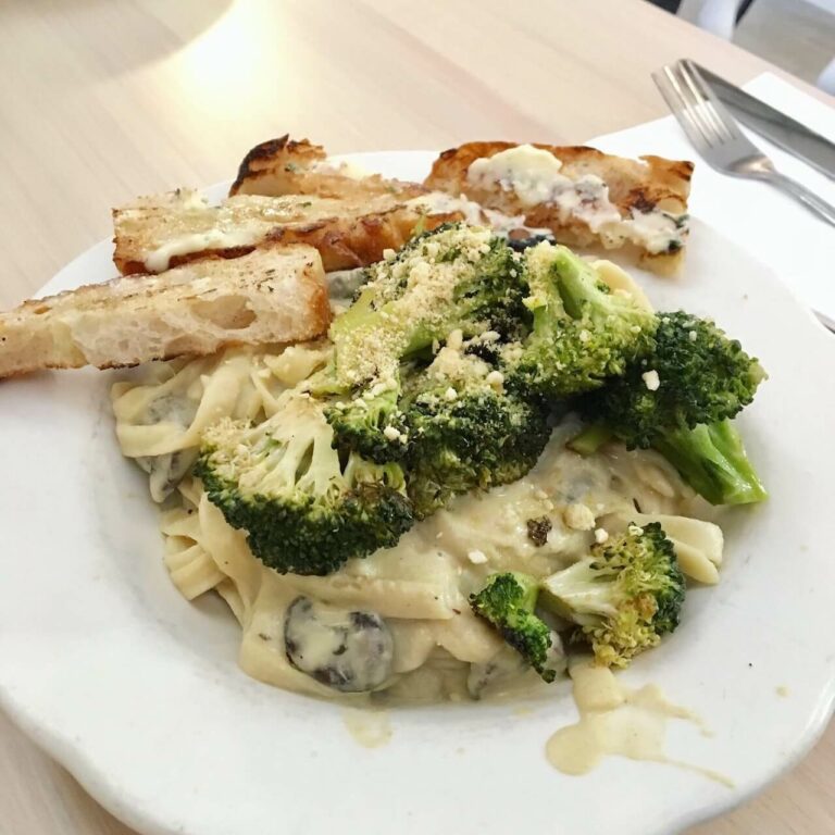 Broccoli Alfredo special