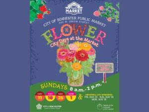 Flower City Days at the Market poster for 2025