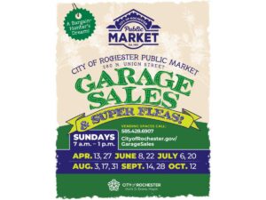 Garage Sale Days at the Market poster